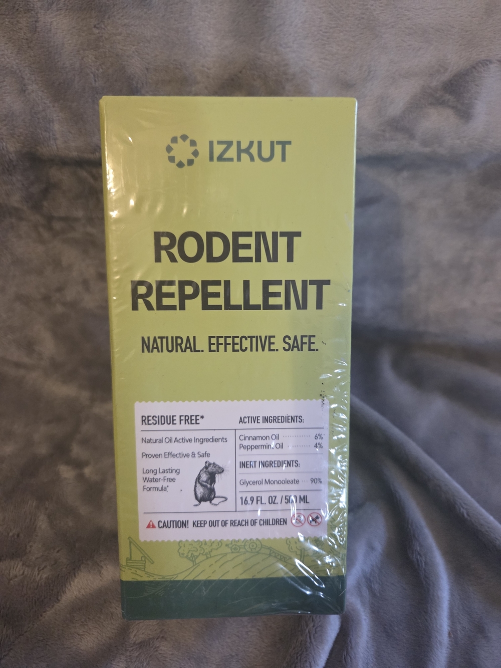 Kut from the Kloth Green Rodent Repellent Spray – Natural Cinnamon & Peppermint